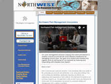 Tablet Screenshot of northwestpain.com